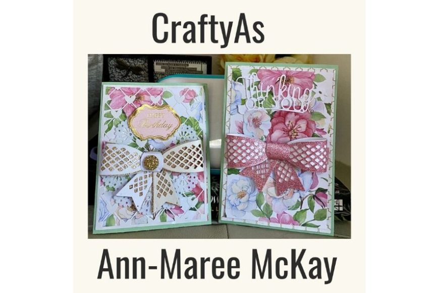Ann’s Bow cards by CraftyAs
