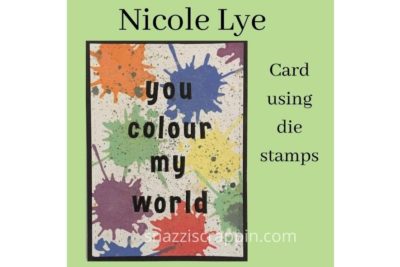 “You colour my world” by Nicole Lye