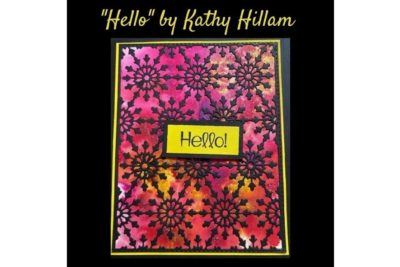 “Hello” by Kathy Hillam