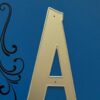Alphabet Dies - 10cm