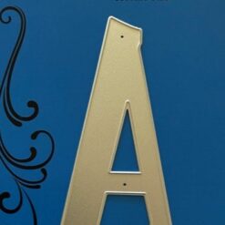 Alphabet Dies - 10cm