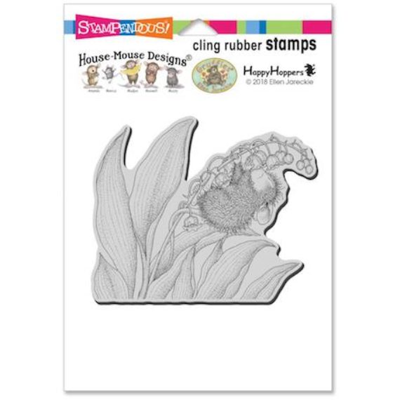 Stampendous House Mouse Cling Stamp - Lily of the Valley