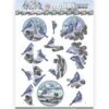 Winter Birds, Awesome Winter 3D Decoupage sheet