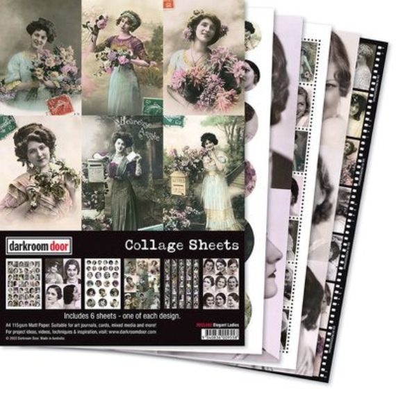 Collage Sheets - Elegant ladies