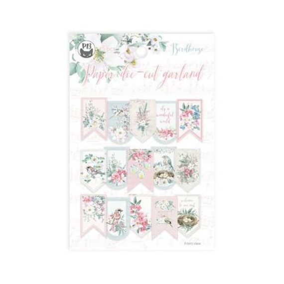 Birdhouse Double-Sided Cardstock Die-Cuts 15/Pkg - Garland
