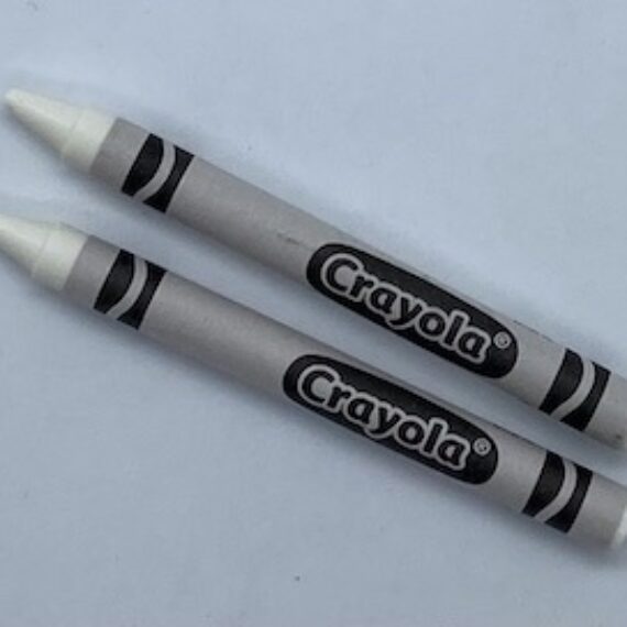 8. White Crayon - 2 pack