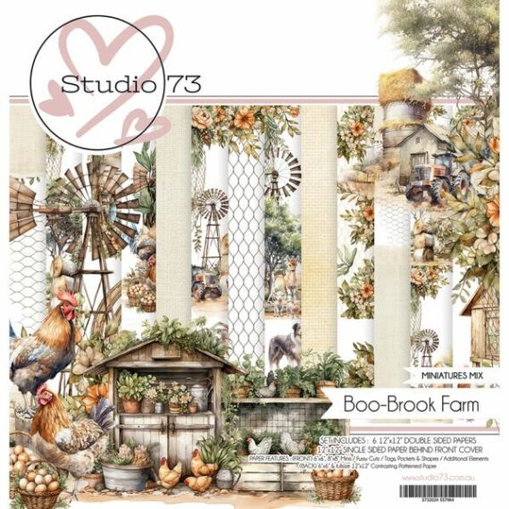 Boo-Brook Farm Miniatures Mix - Studio 73