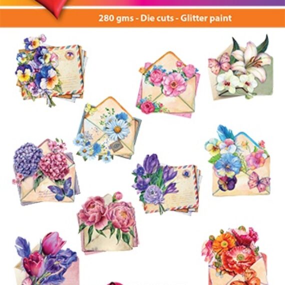 Hearty Crafts Easy 3D Toppers - Flower Mail
