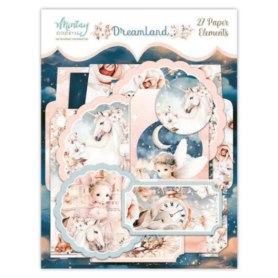 Pre-Order - Mintay Dreamland paper elements - Due Mid May