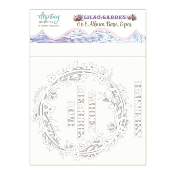 Pre-Order - Lilac Garden 6" x 8" Album Base