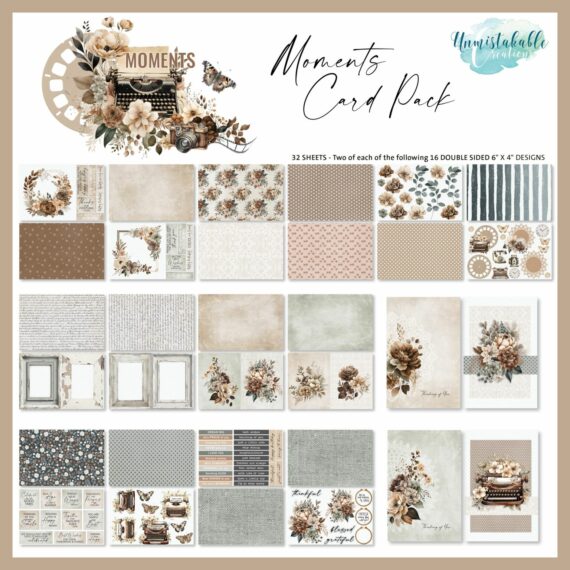Unmistakable Creations – MOMENTS 2024 Card Making Pack