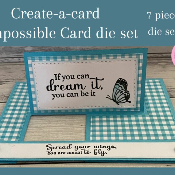 Create-a-card - Impossible Card die set