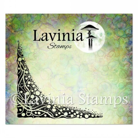 LAV886 - Tangled River Root Corner Stamp