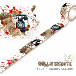Washi Tape - #105 - Bouquet Calling