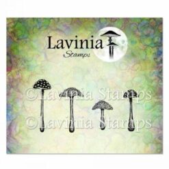 LAV974 - Purple Cap Mushrooms Stamp