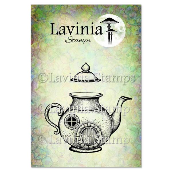 LAV995 - Teapot Cottage Stamp