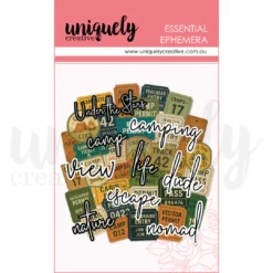 CAMPING TICKETS & TITLES EPHEMERA