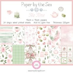 Paper by the Sea - Tea Time - 15cm x 15cm