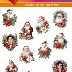 Hearty Crafts Easy 3D Toppers - Santa Claus