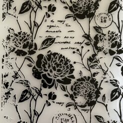 Floral Stem Embossing Folder - 5" x 7"