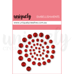 Rhinestones - Red