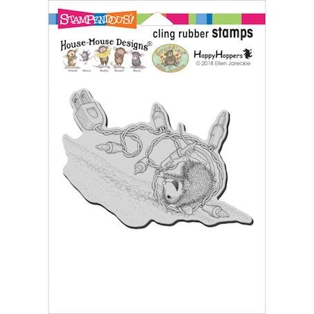 Stampendous House Mouse Cling Stamp - Tangle Tumble