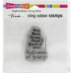 Stampendous Cling Stamp - Double Mask
