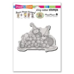 Birthday Grapes - Stampendous House Mouse Cling Stamp