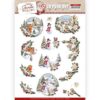 Snowman, From Santa W/ Love 3D Decoupage sheet