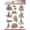 Wonderful Birds, Wonder Of Christmas 3D Decoupage Sheet