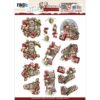 Snowy Christmas, Snowy Owl - 3D Decoupage Sheet