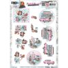 Back To The Fifties - Burgers - 3D Decoupage Sheet