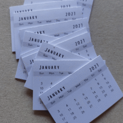 Calendar Tabs 2027 - 1 Pack (10 Calendar Tabs)