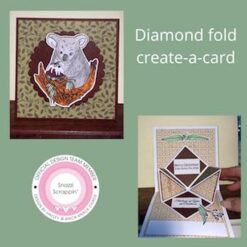 Alternative view of Aussie Christmas - Aussie Fauna Stamp & Die set
