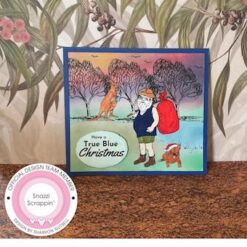 Alternative view of Aussie Christmas - True Blue Christmas Stamp & Die set