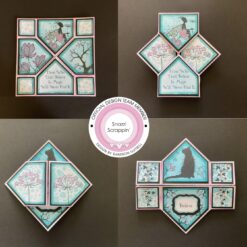 Alternative view of Create-a-card - Never Ending Card die set