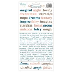 Mintay - Dreamland - Paper stickers - Words