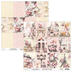 Mintay - See you in Paris - 3" x 4" cut apart sheet