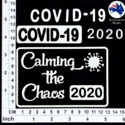 Scrapmatts - Scrap Words 60 Covid-19