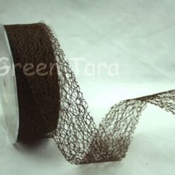 Mesh Ribbon - Black 1 metre
