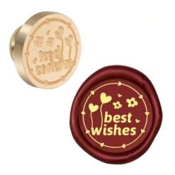 Wax Seal head - Best Wishes