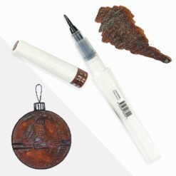 Winkles Glitter Marker - Deep Brown