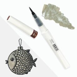 Winkles Glitter Marker - Bronze