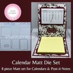Create-a-gift - Calendar Matt die set