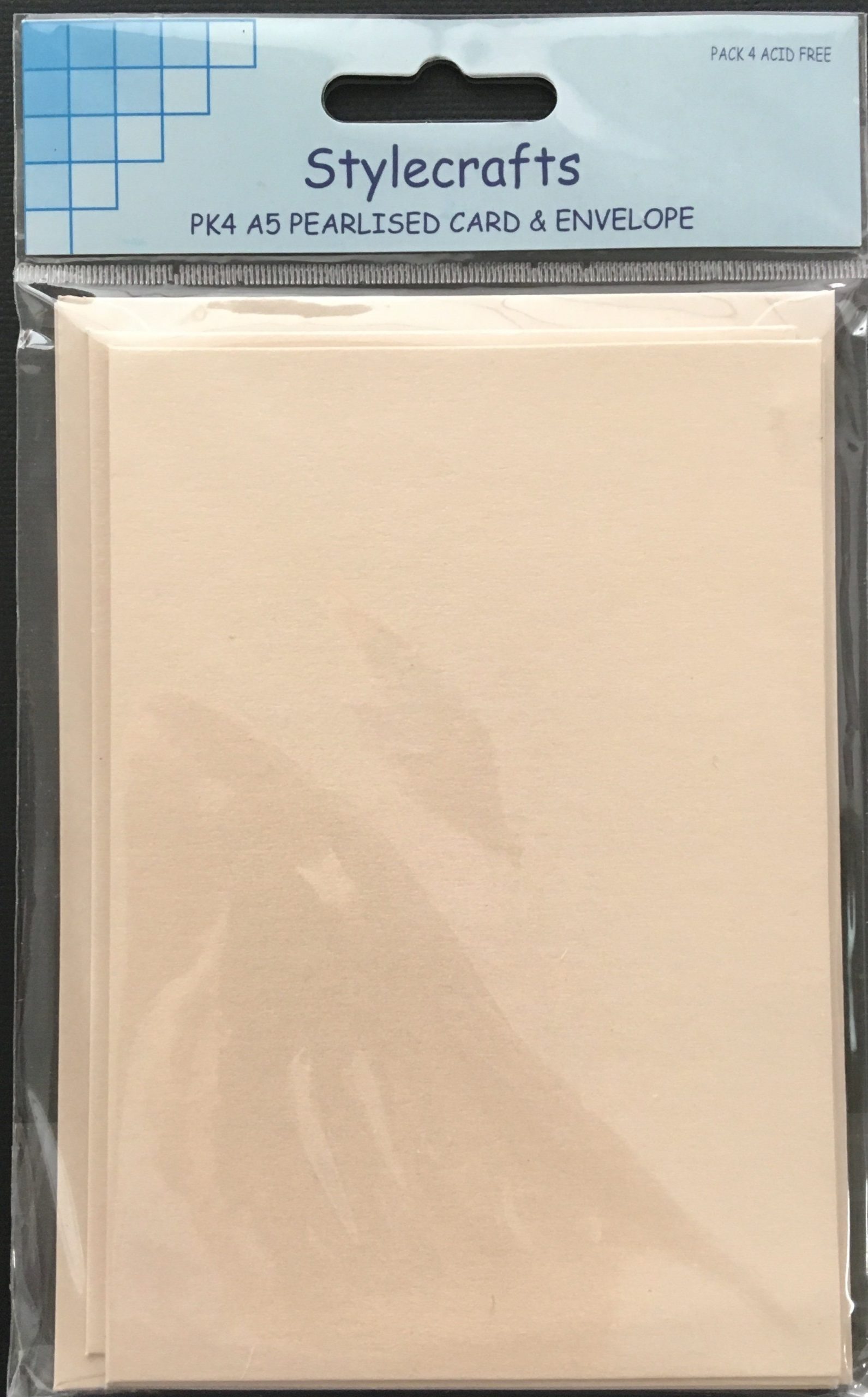 Card and Envelopes - Cream