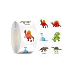 Sticker roll - Dinosaurs - 25mm