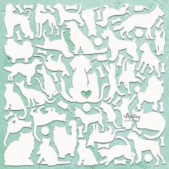 Mintay - Chipboard - 12" x 12" - Cats & Dogs