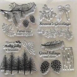 Christmas Trees stamp set