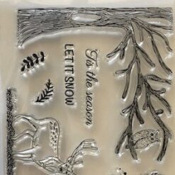 Christmas Branch Stamp & Die set