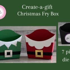 Create-a-gift - Christmas Fry Box